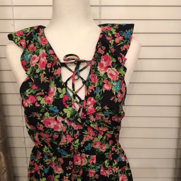 Altar’d State Floral Dress.  Sleeveless - Picture 10 of 13
